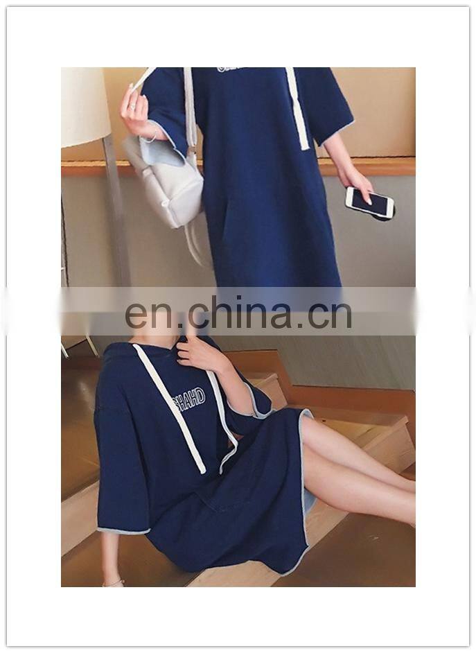 2016 Wholesale Women Casual Copy Bull-Puncher Rough Selvedge Hoodie Pullover Long Style Sweatshirt