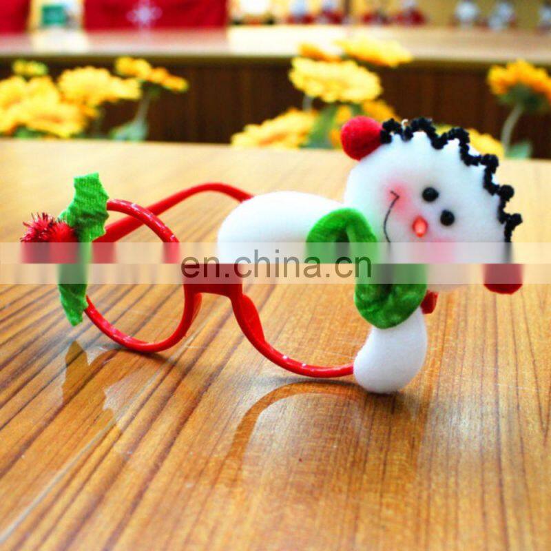 Wholesale Christmas Ornaments Glasses Frames Decor Evening Party Toy for Kids Adult Dog Pet Rabbit Gifts