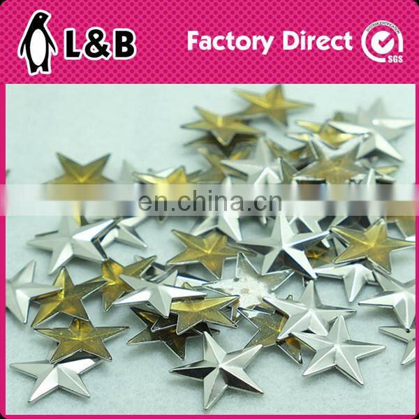 multicolor plated nailheads metal copper Hotfix
