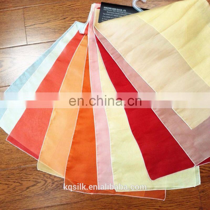 4.5/6/8mm Plain Dyed Wedding Dress 100% Silk Bridal Fabric Silk Organza in Solid