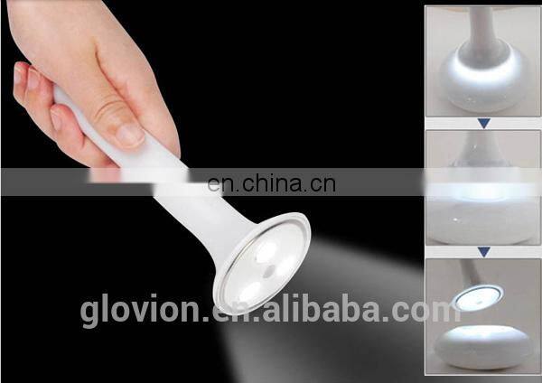 New Update Vase Design LED Rainbow Night Light Mood Lamp with 7 color Changeable & Handheld Flashlight Torch