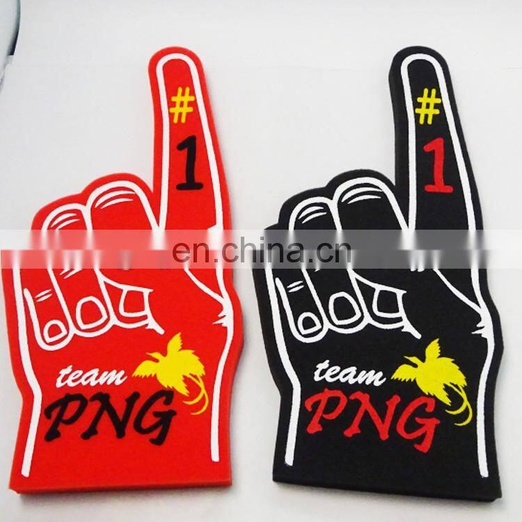 Cheering giant sponge foam hands