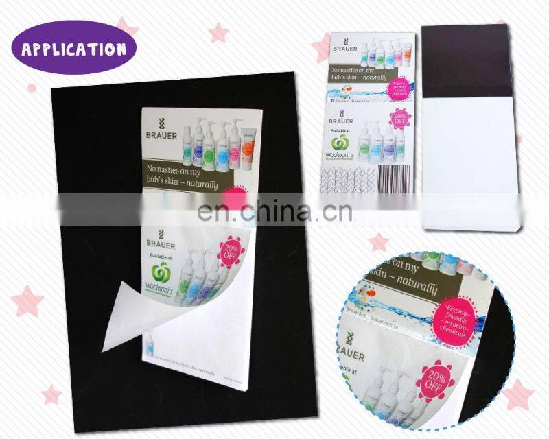 China manufacturer standard magnetic memo pad