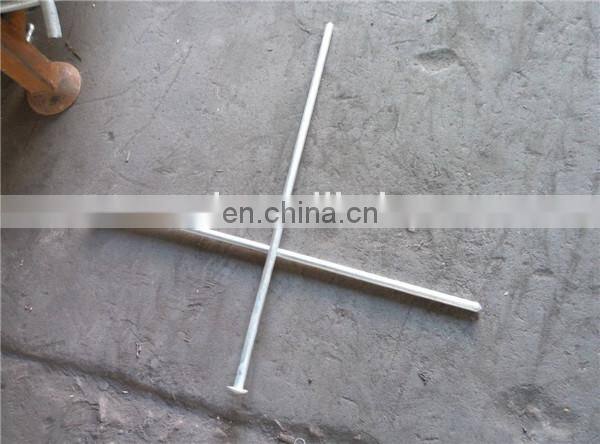 HDG forged round head carbon steel tent nail