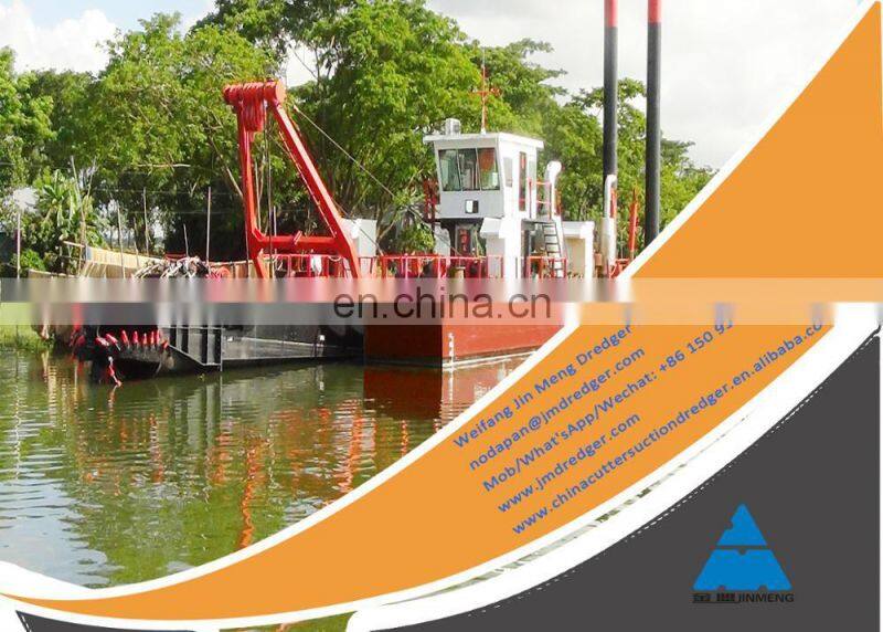 JMD500 20 inch China hydraulic cutter suction sand pump dredger vessel for sale