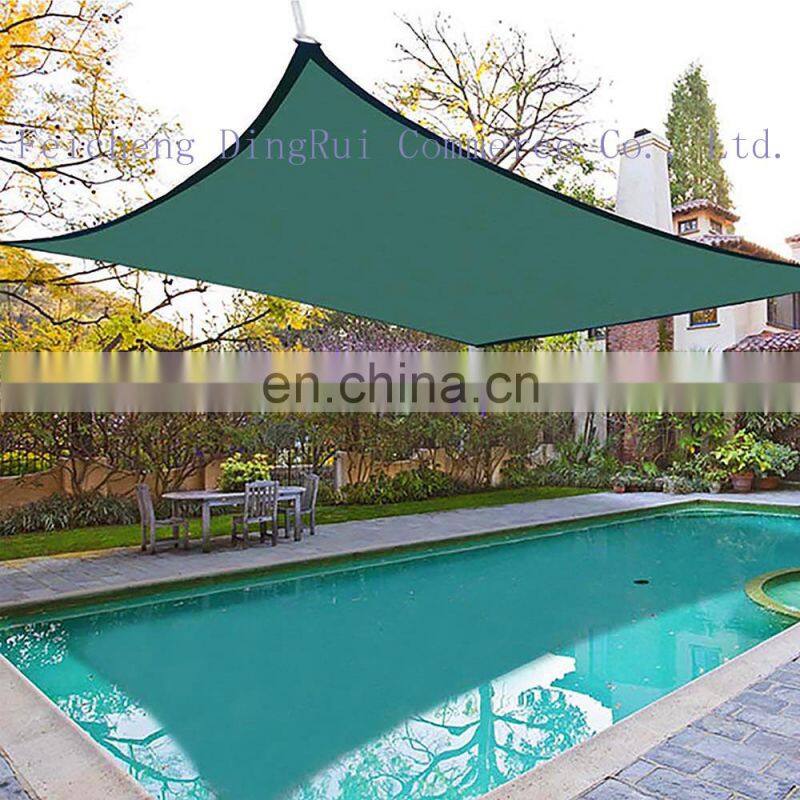 Garden sun shade sail with UV treatment nursery shade mesh