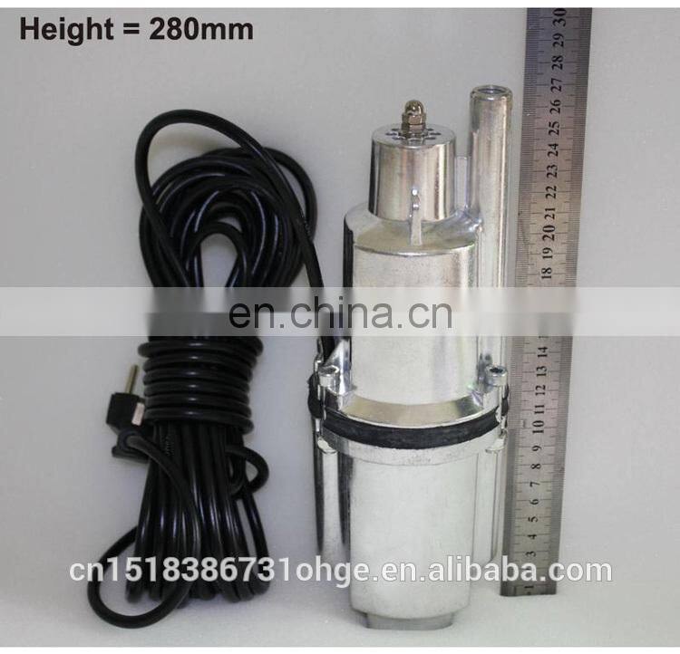 EURO plug Aluminum vibration submersible pump Masking vibration pump