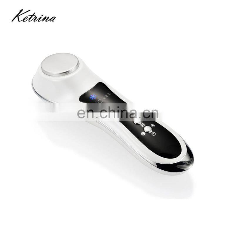2017 New Ketrina Face Magic Cool & Hot Vibration Facial Massage Vibrator Facial