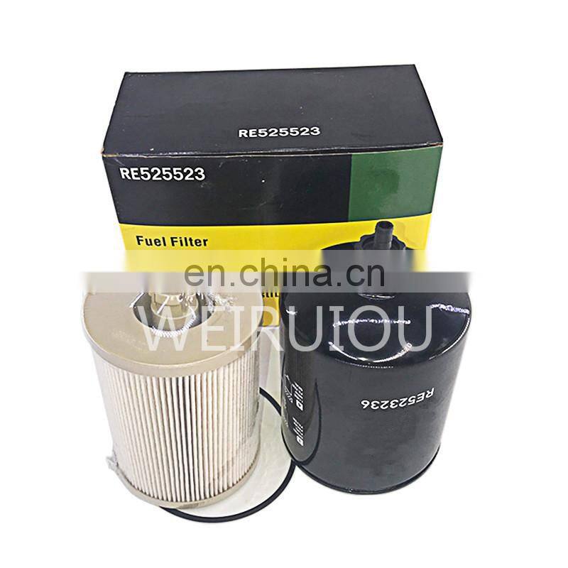 machinery fuel filter High Quality Diesel Fuel Filter RE525523