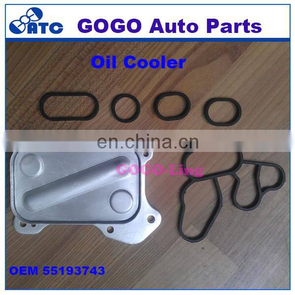 GOGO oil cooler FOR Opel Corsa OEM 55193743 5650358, 0650034, 5650366, 0650035, 0650241, 5650355