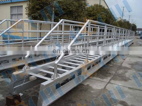 BOCHI Customized Safety Boat Aluminum Accommodation Ladder