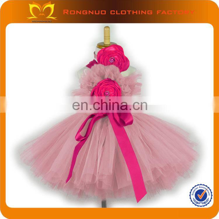 mixed color wholesale free shipping ballet tutuless Floral tutu dress