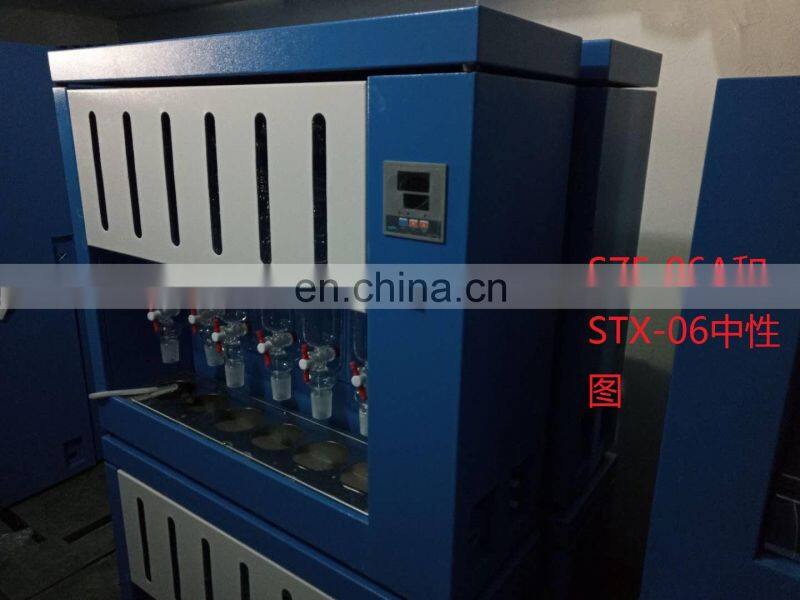 SZF-06A/DW-SZF-06C Soxhelet Apparatus body fat analyzer