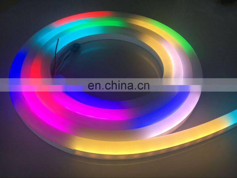 WS2812B WS2811 5V 12V 24V digital Smart RGB color changing 5cm cuttable addressable led neon rope light