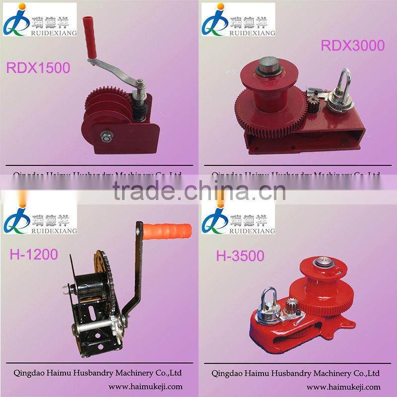 best quality poultry house hand winch