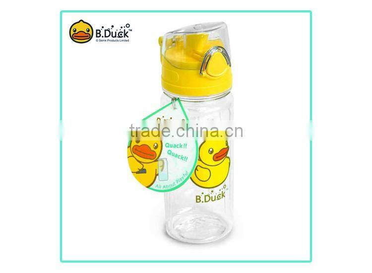Wholesale FDA plastic pp material sports bottle water bottle with straw