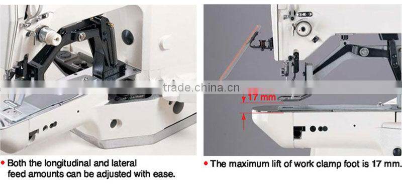 UN1900ASS computer controlled high speed Juki bartack machine bar tacking sewing machine