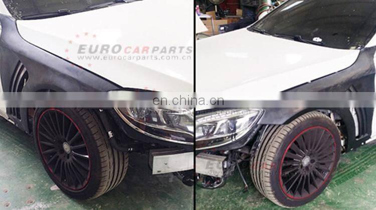 W222 WD full set fit for  S-CLASS W222 S350 S500 S550 changing into WD style W222 body kits