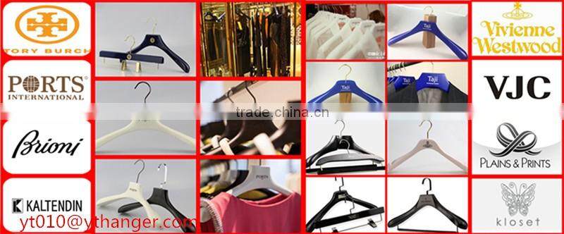 YY0544 high quality white wooden ring hanger for jeans ring scarf hanger