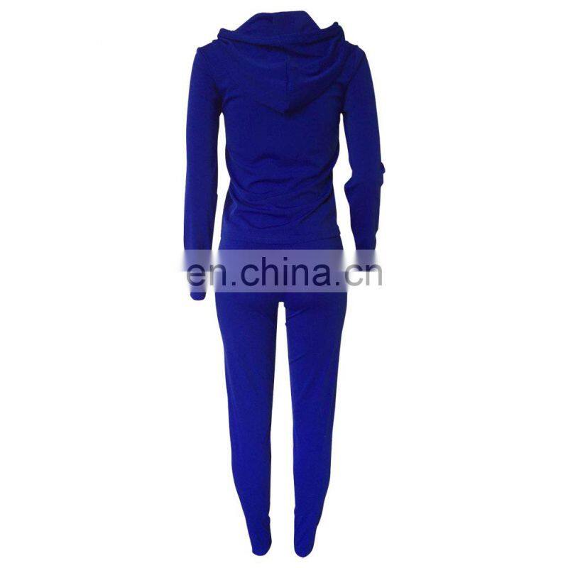 custom brand Women Jogger 2 Piece Pants Set Sweatsuit For Women 2021 Jogging Suit Tracksuit top+pants zipper coat