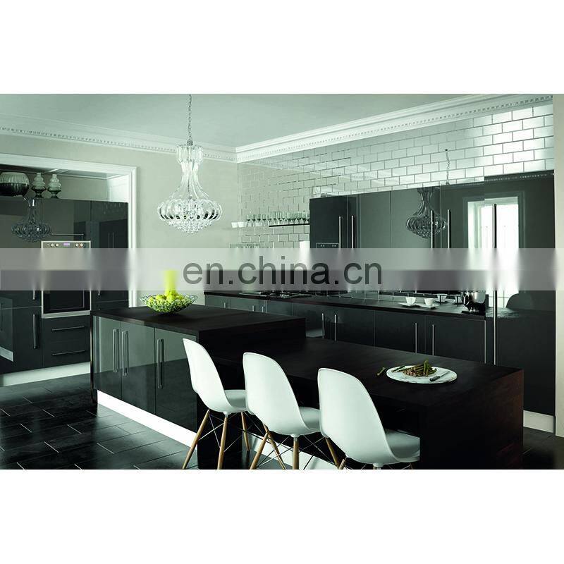 black kitchen cabinet lacquer kitchen furniture design high gloss cheap kitchen cabinet for sale