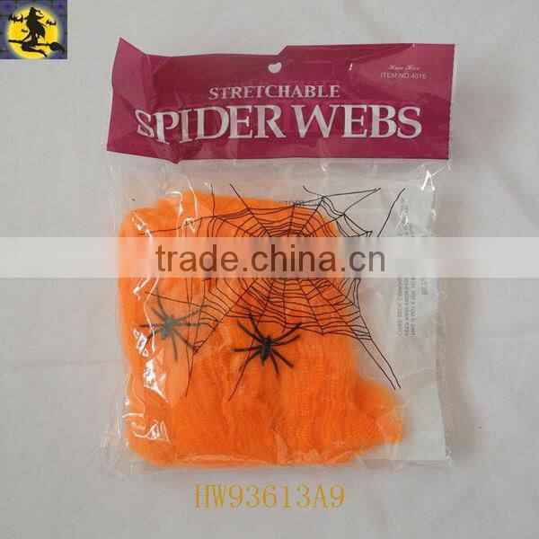 Purple Halloween Spider Web