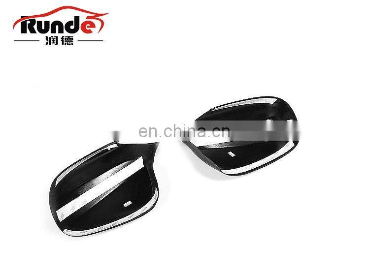 Runde Carbon Fiber Rear View Mirror Cover for BMW 3 Series E92 E93 Post Modification M3 Style Car Rearview Mirror Covering