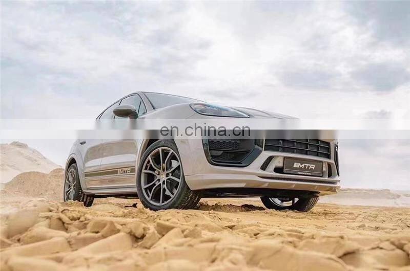 Runde Top Quality For 18-21 Porsche Cayenne 9Y0 Upgrade MTR Style Carbon Fiber Body Kit Front Rear Bumper