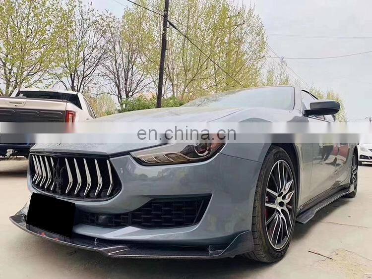 Runde Carbobn Fiber Material New Style Bodykit With Front Rear Lip Side Skirt Spoiler For Maserati Ghibli Body Kit