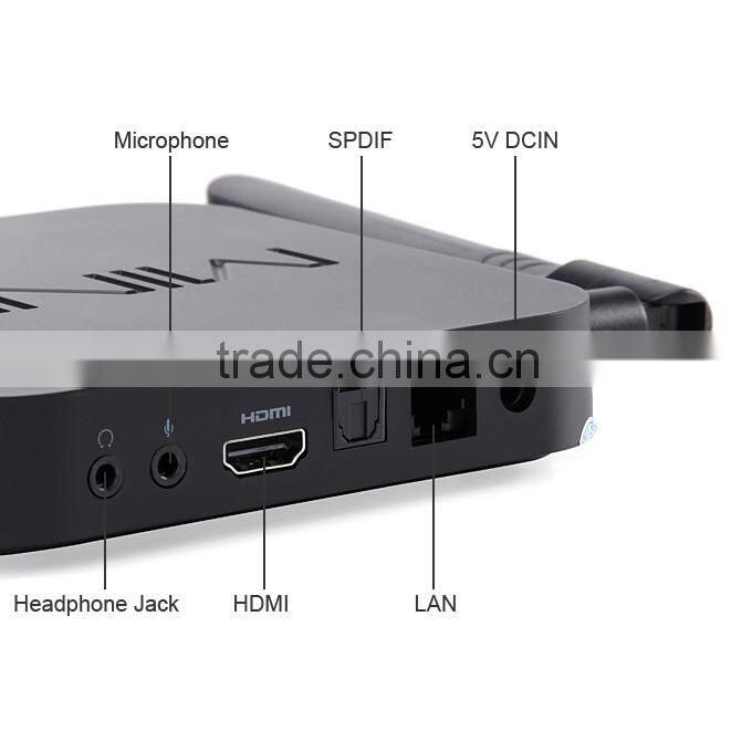 2016 Newest Android 5.1 tv box,bluetooth 4.1 amlogic s905 4k quad core android tv box Minix NEO U1