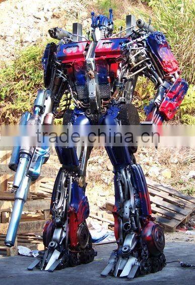 Modern style large metal abstract sculpture , art sculptures for outdoor decoration 6 meters high Bumblebee