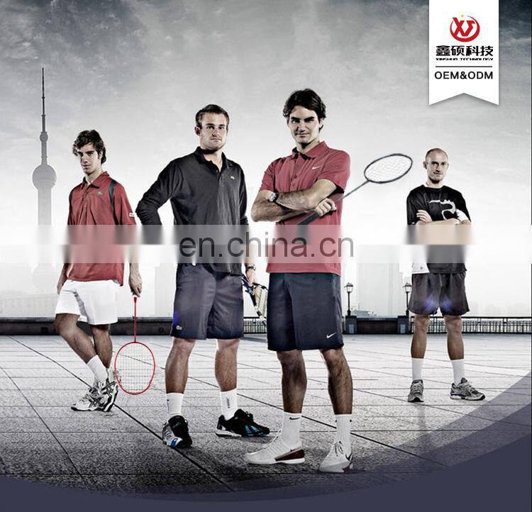 Custom High Quality Durable badminton rackets raket 30T carbon fiber badminton racquets for Tournament