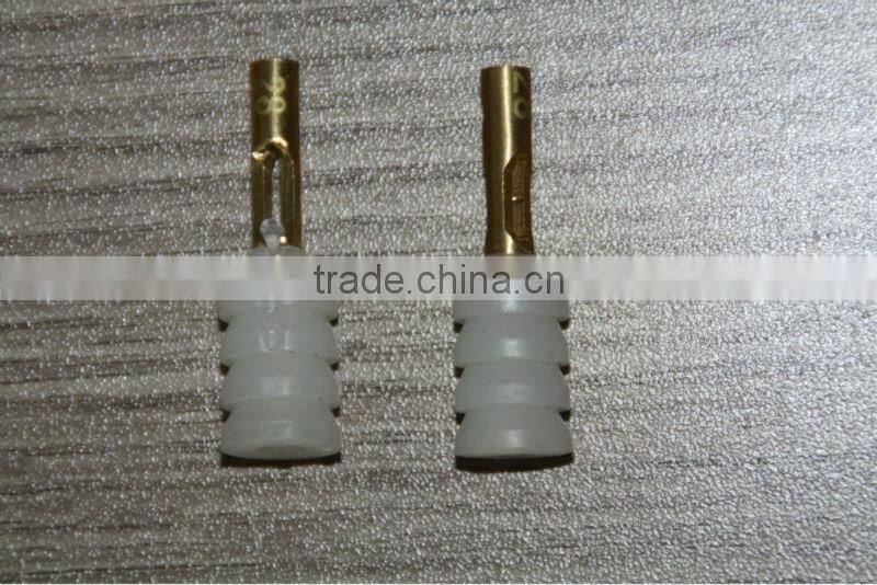 overmolding plastic part for barrel cleaning system