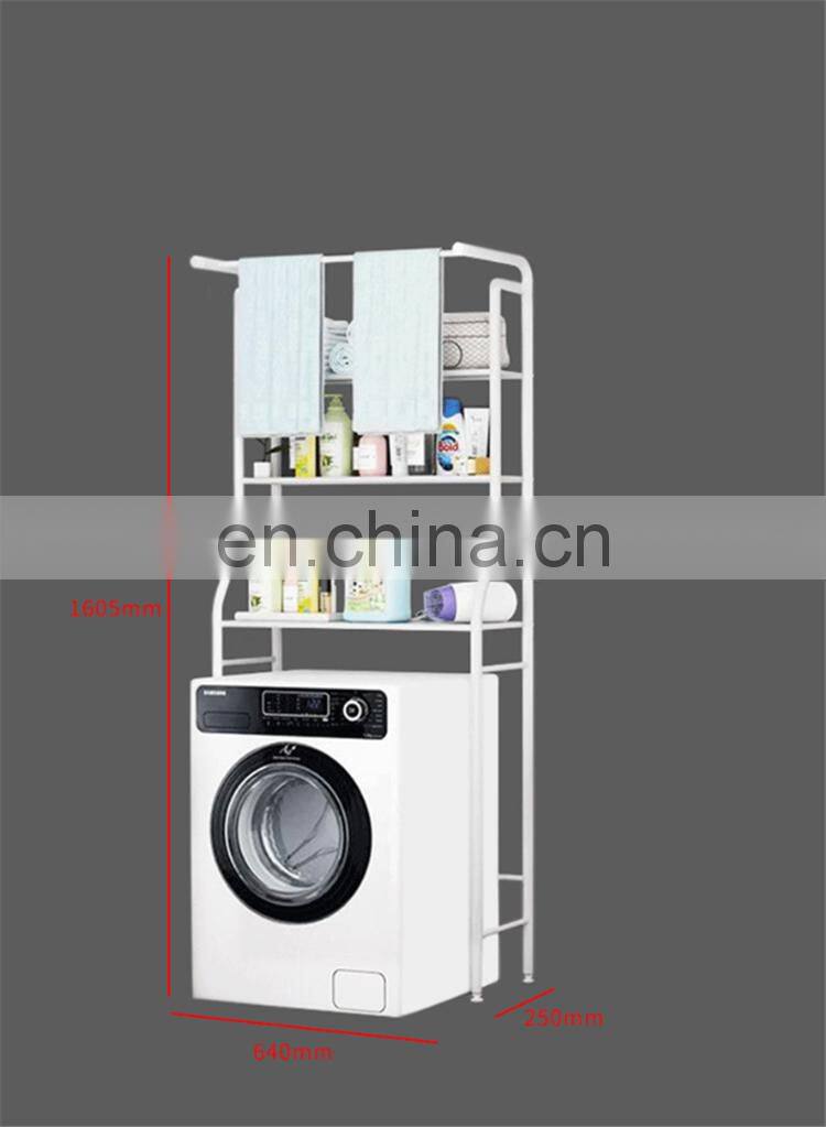 New high quality multi-functional washing machine shelf floor without punching storage rack