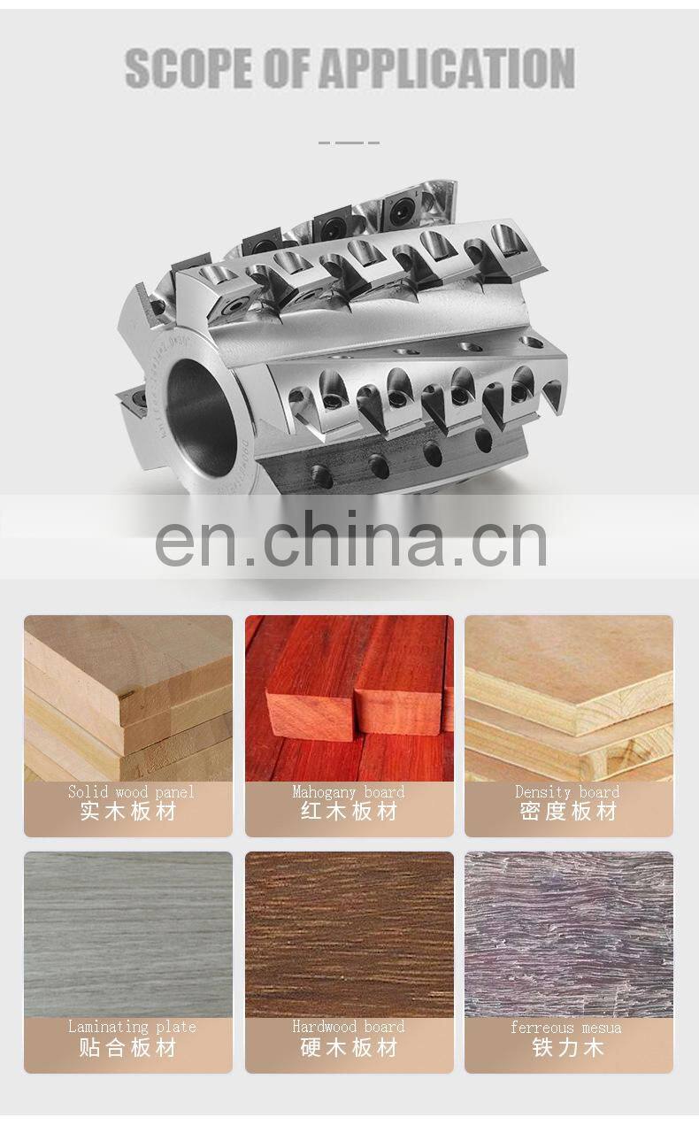 LIVTER Abandonment type spiral cutter head steel body overlord cutter head