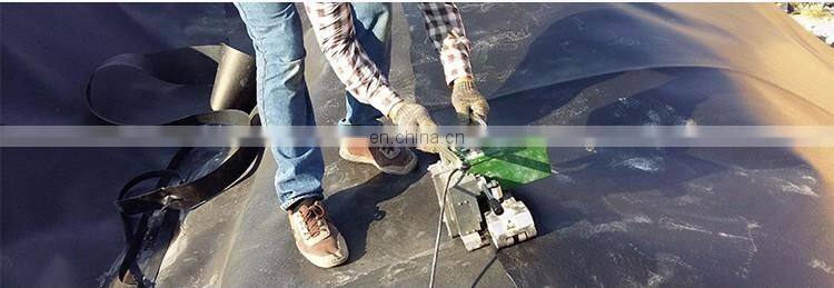 Plastic Geomembrane Film Hot Wedge Climbing Welder
