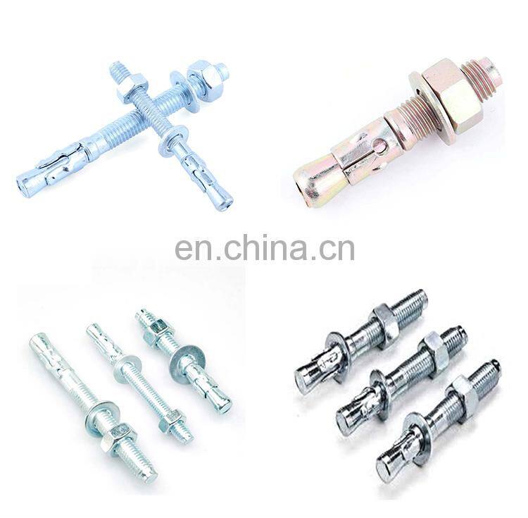 8mm anchor fastener zinc plated anchor anchor bolt and nut