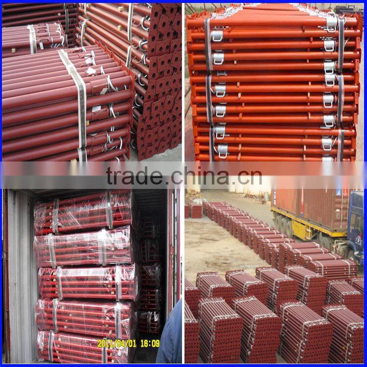 Powder coating steel shoring jack