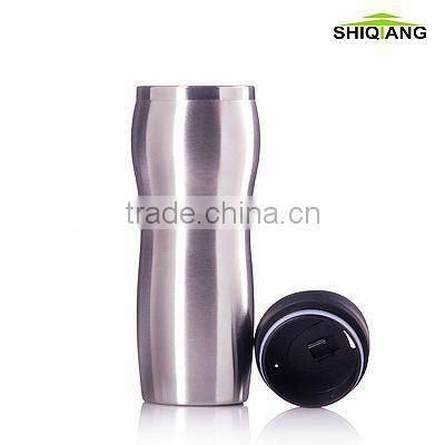 430ml double wall stainless steel tumblers with color coating