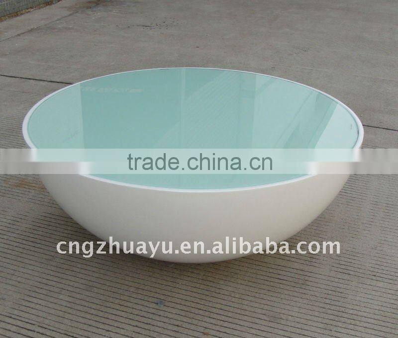 Eero Aarnio Hybo Contemporary glass coffee table