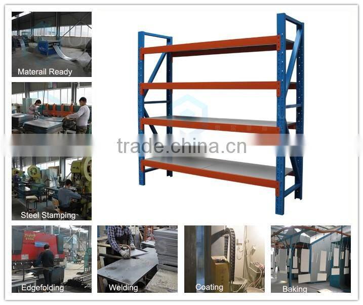 Light Duty Rack Steel Furniture Custom 4 Tier Iron Rack