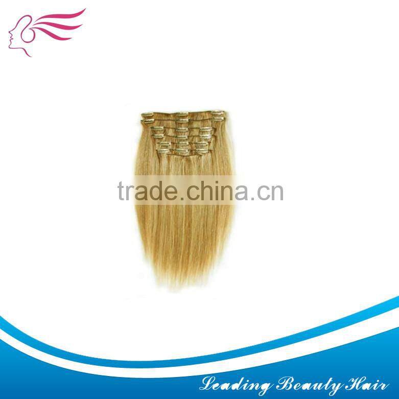 100% remy clip hair extension