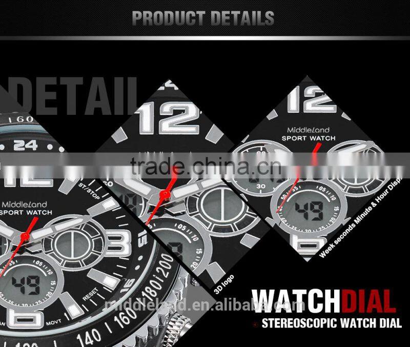 Middleland 8015 discount sports watch in market