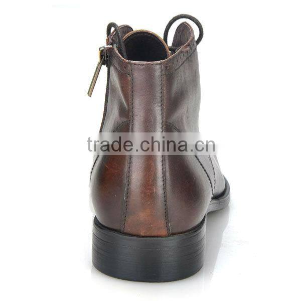 New leather winter men casual boots