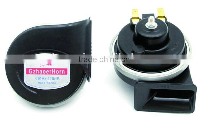 2016 Hot Sale One Pair 110db 12V Electronic Snail Horn AUTO & Motorcycle Horn Snail Car Horn High Quality Waterproof HR-3013