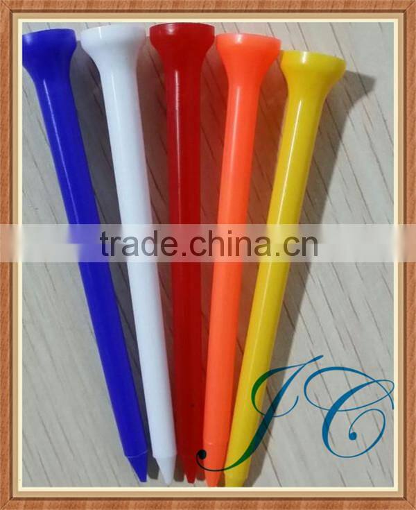 Stock long plastic golf tees/cheap golf magnetic tees