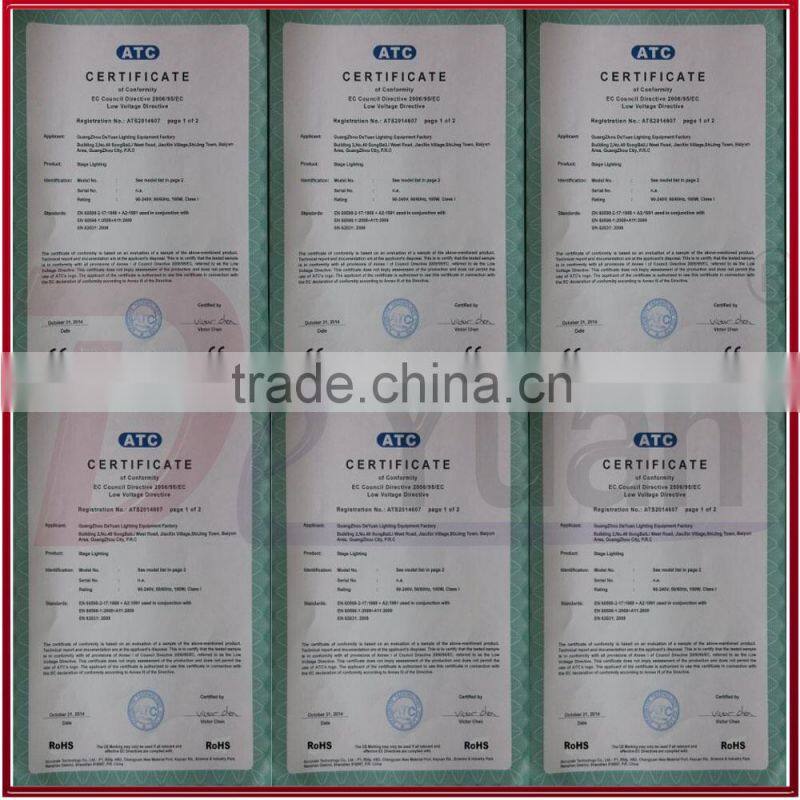 Factory price city color led 96*10W ip65 led wall washer light