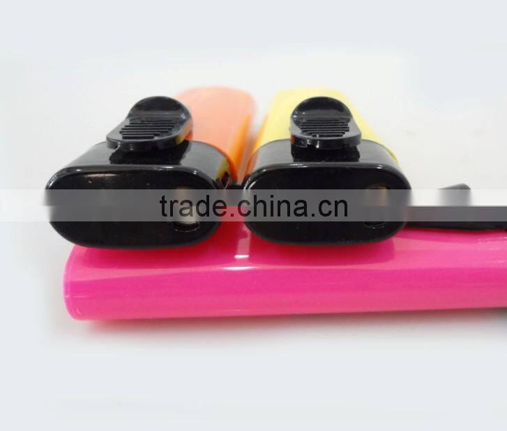 homemade plastic material cigarette lighter, electronic rechargeable torch lighters
