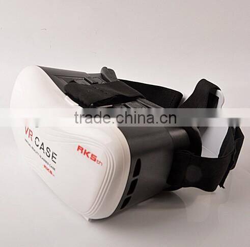 Fifth Generation3D VR Case Virtual Reality Glasses Fit for IOS, Android phones Series within 4.7~6.0 inches