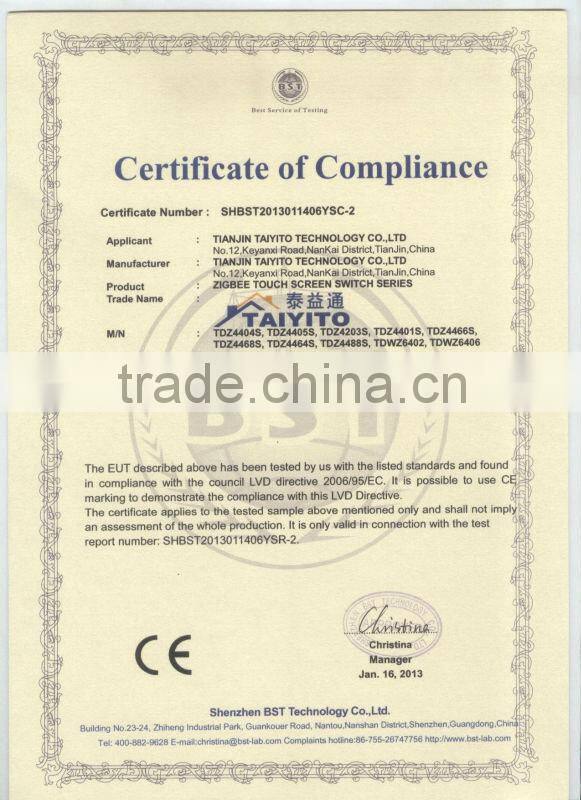 2016 TYT Zigbee Technology Bidirectional Wireless web home automation controller